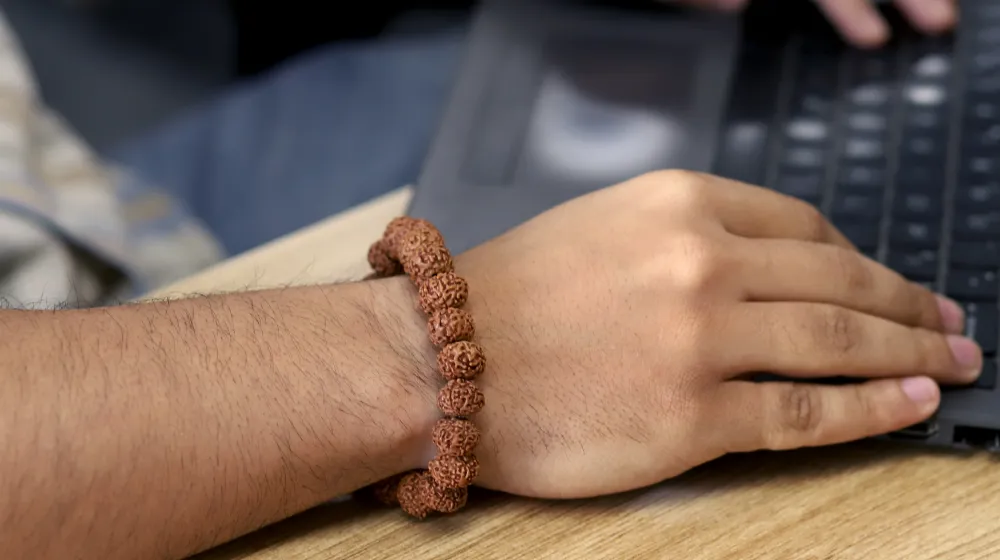 Original 7 Mukhi Rudraksha Bracelet | Protection